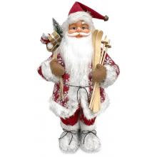 Dekorácia MagicHome Vianoce, Santa stojaci, červený, 60 cm