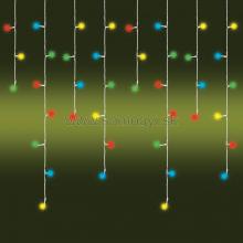 LED svetelný záves s cencúľmi, 8 programov, 10m, IP44, 230V KAF 200L 10M/M